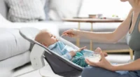 How to Calm a Crying Baby Using a Swing in the UK