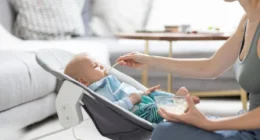 How to Calm a Crying Baby Using a Swing in the UK