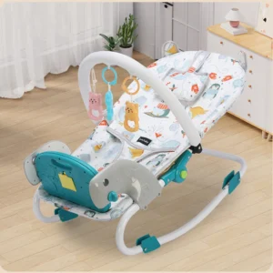 Buy 2-in-1 Baby Bouncer Swing Chair with Music & Toys in UK, London