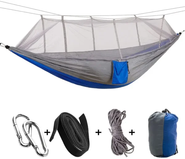 2-Person Camping Hammock with Mosquito Net – Portable - Image 13