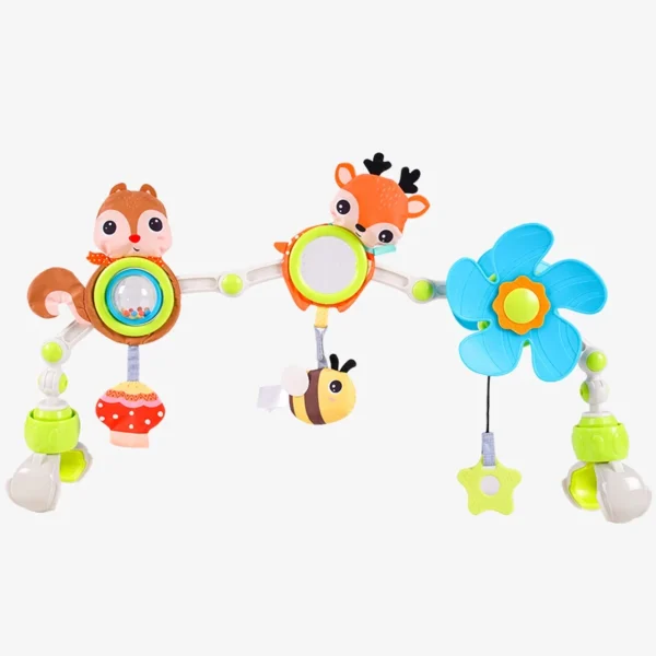 Adjustable Baby Stroller & Crib Musical Activity Mobile - Image 13