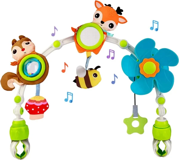 Buy Adjustable Baby Stroller & Crib Musical Activity Mobile in UK, London