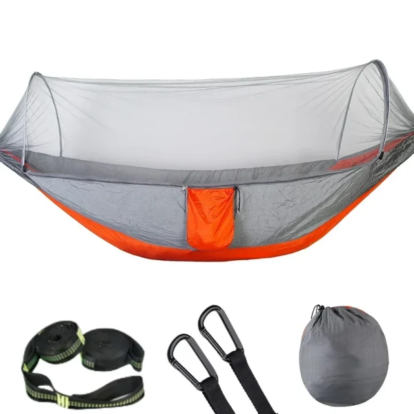 Camping Hammock with Mosquito Net & LED Light - Image 18