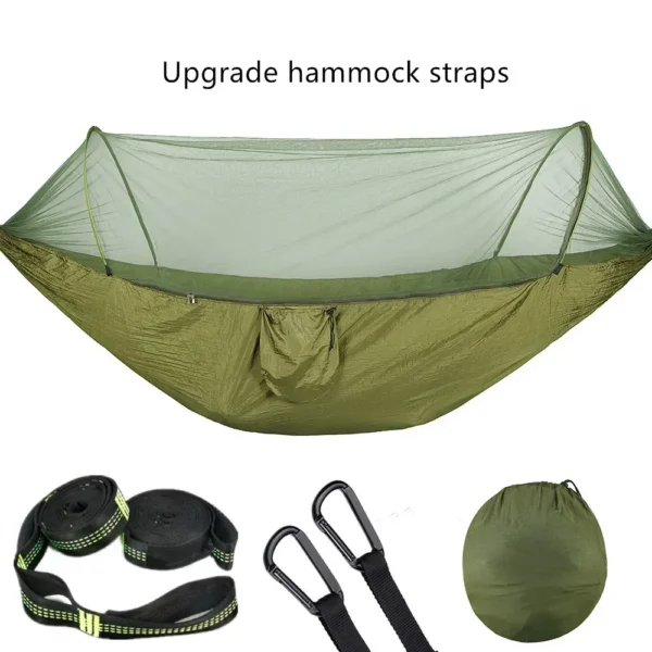 Camping Hammock with Mosquito Net & LED Light - Image 15
