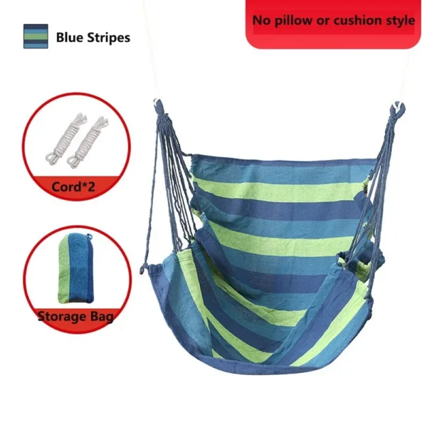 200KG Heavy Duty Canvas Hammock Chair – Outdoor & Indoor - Image 8