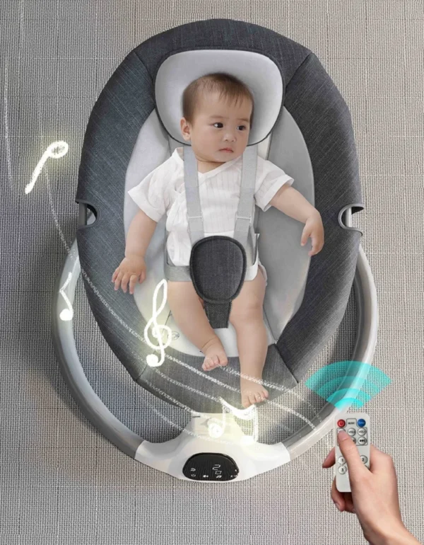 Luxury Electric Baby Rocking Chair & Cradle Recliner - Image 2