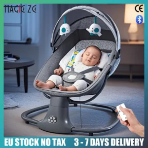 Buy Magic ZC Electric Bluetooth Baby Cradle with Mosquito Net in UK, London