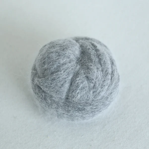 Soft Angora Knit Baby Wrap – Newborn Photography Prop - Image 12