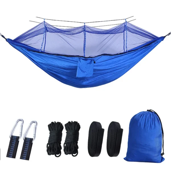 Portable Camping Hammock with Mosquito Net – 2 Person - Image 10