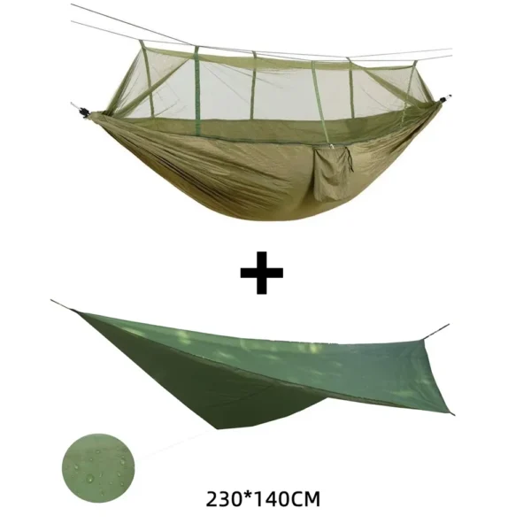 2-Person Camping Hammock with Mosquito Net – Portable - Image 17