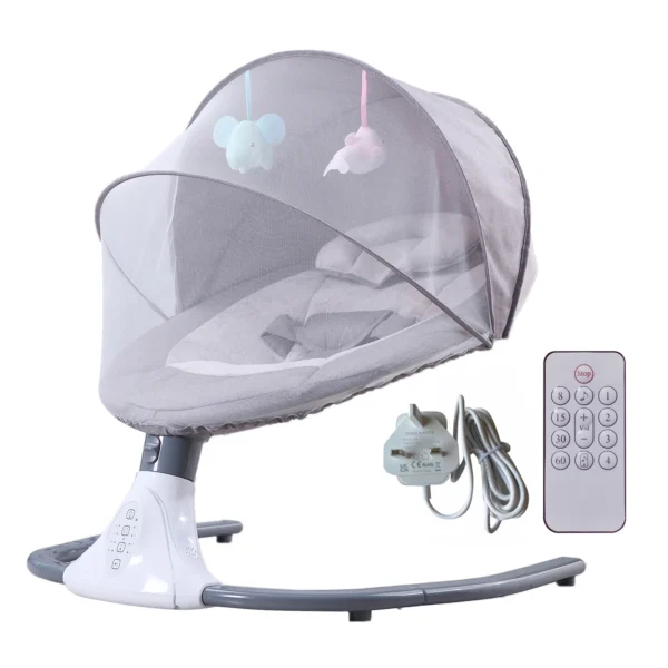 Putybudy S-Y608 Motorized Baby Swing with Bluetooth - Image 8