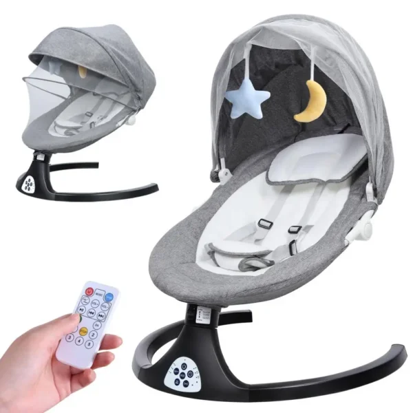 Buy Adjustable Baby Swing & Cradle with Soft Music in UK, London