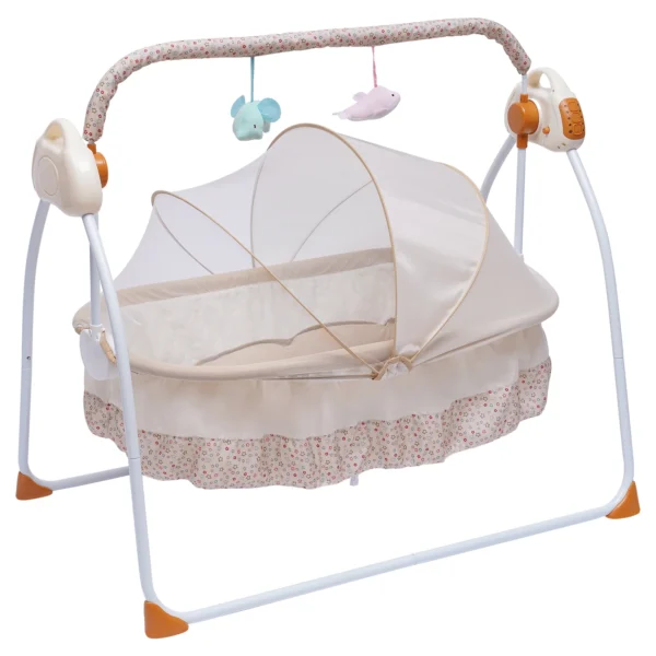 Automatic Baby Rocking Chair & Cradle with Music - Image 2