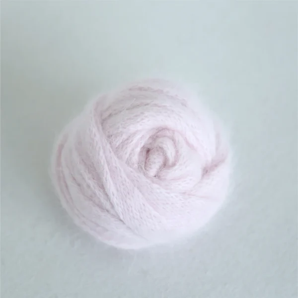 Soft Angora Knit Baby Wrap – Newborn Photography Prop - Image 7