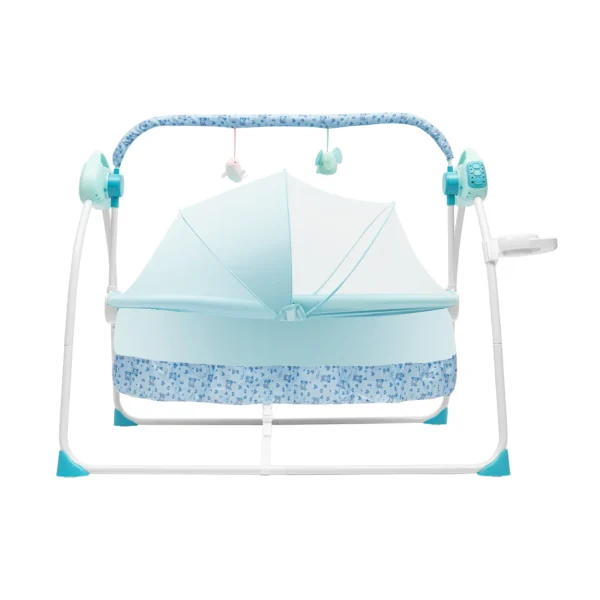 Cradle Swing Bed for Babies 0-18 Months with Music - Image 8