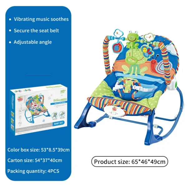 Baby Electric Rocking Chair with Music & Vibration - Image 8