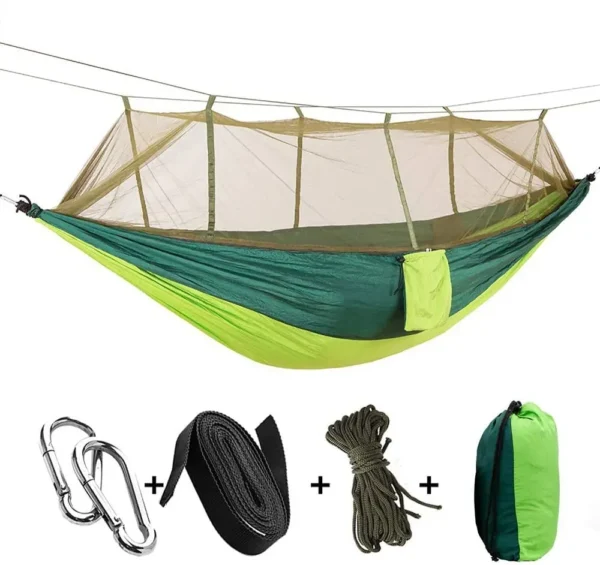 2-Person Camping Hammock with Mosquito Net – Portable - Image 8