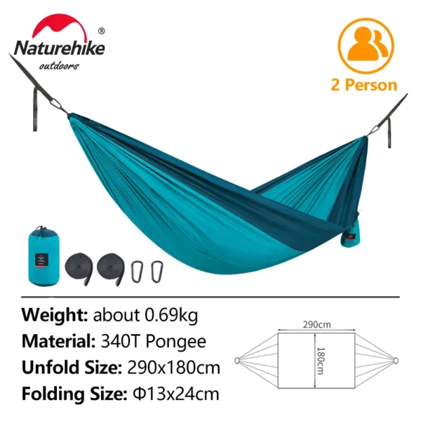 Naturehike Ultralight 2-Person Camping Hammock - Image 11