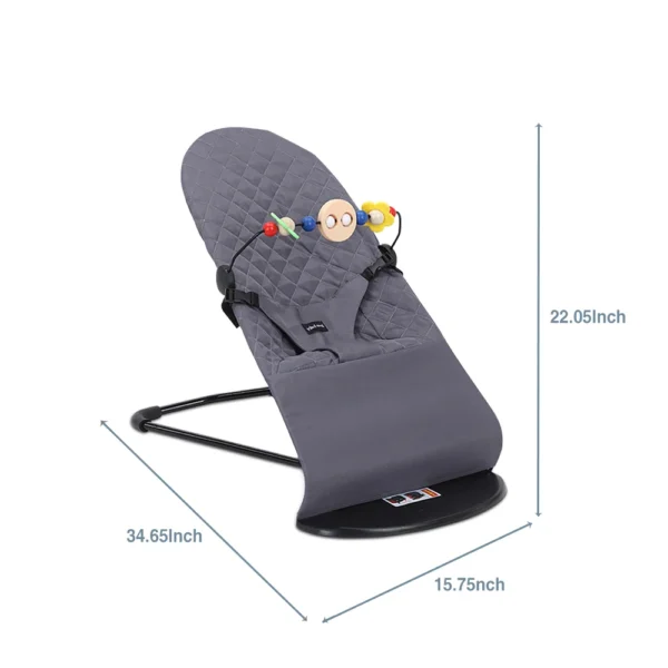 AnGku Foldable Baby Rocking & Swing Chair – 0-12 Months - Image 6