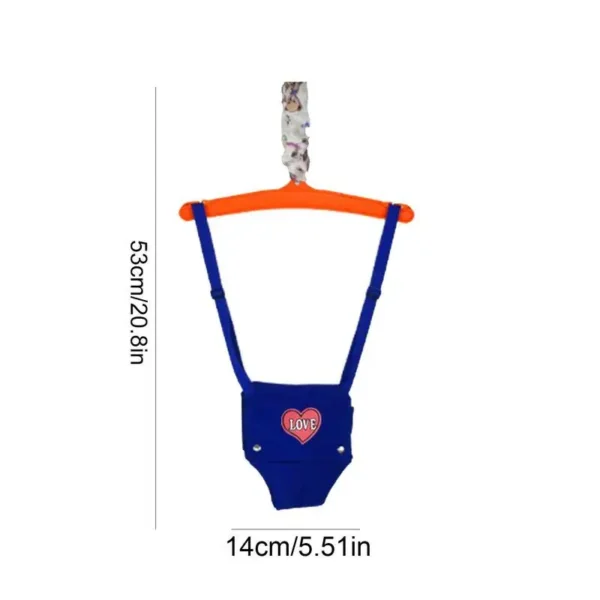 HizoeChu Baby Doorway Jumper Bouncer with Swing Seat - Image 6