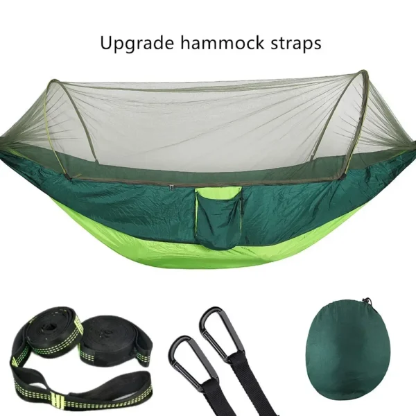Camping Hammock with Mosquito Net & LED Light - Image 17