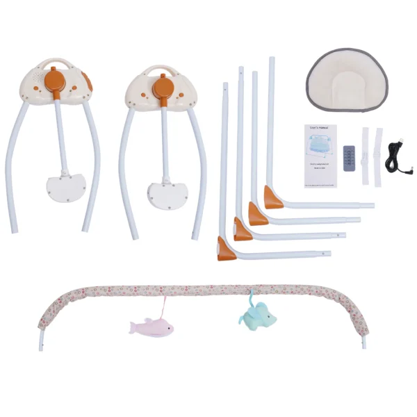 Automatic Baby Rocking Chair & Cradle with Music - Image 6