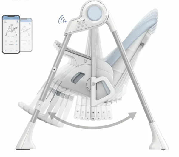 Buy 3-in-1 Foldable Baby Swing & High Chair – EN/ASTM in UK, London