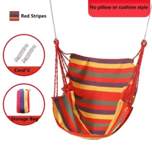 200KG Heavy Duty Canvas Hammock Chair – Outdoor & Indoor