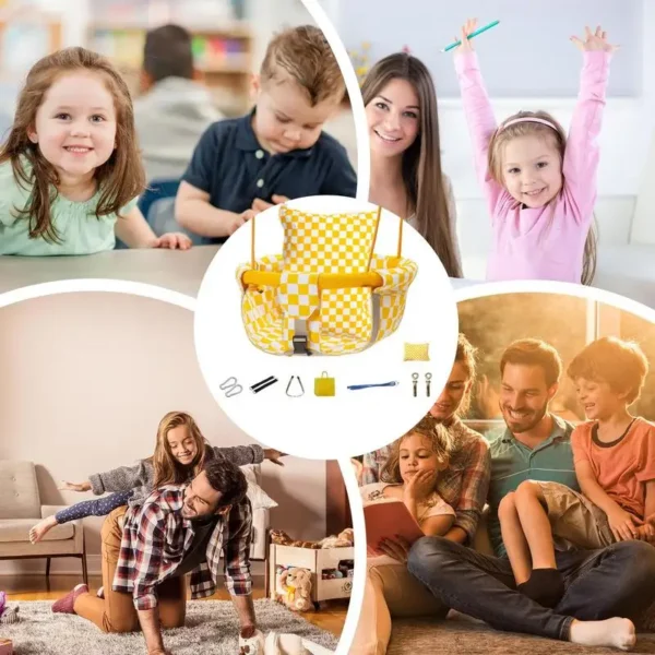 Adjustable Rubber Swing Seat for Kids & Teens - Image 4