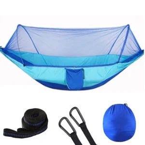 2023 Camping Hammock with Mosquito Net- LED Light