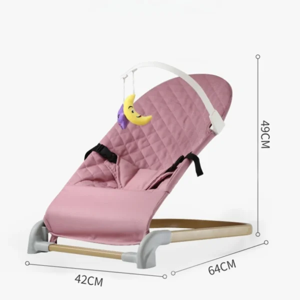 Adjustable Baby Rocking Chair & Foldable Infant Cradle - Image 3