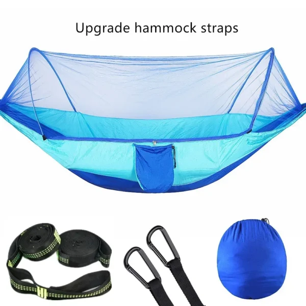 Camping Hammock with Mosquito Net & LED Light - Image 21
