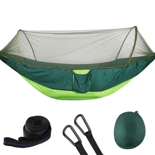 Camping Hammock with Mosquito Net & LED Light - Image 12