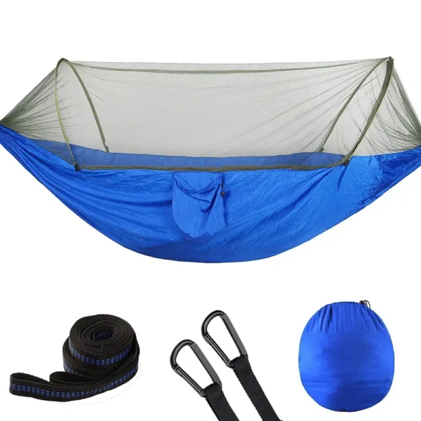 Camping Hammock with Mosquito Net & LED Light - Image 14