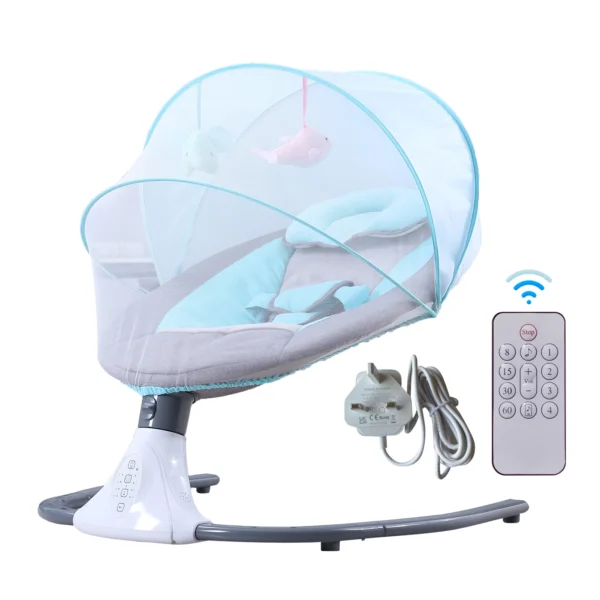 Putybudy S-Y608 Motorized Baby Swing with Bluetooth - Image 9