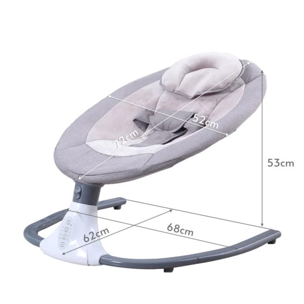Aramox Motorized Baby Swing S-Y608 – 4 Speeds & Lullabies - Image 3