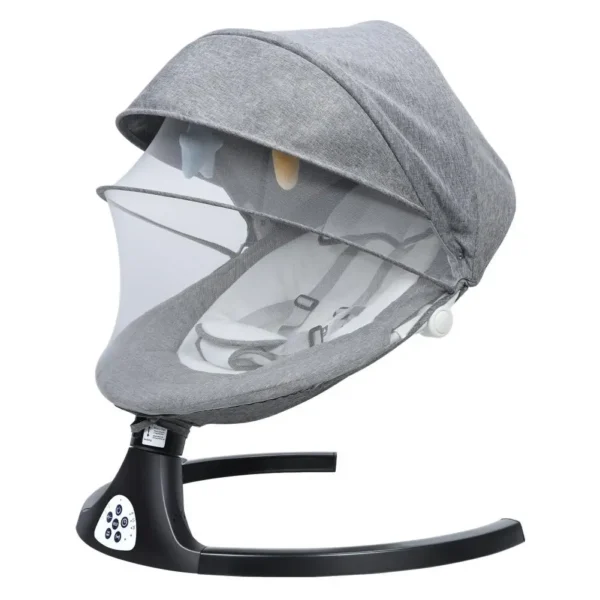Adjustable Baby Swing & Cradle with Soft Music - Image 5