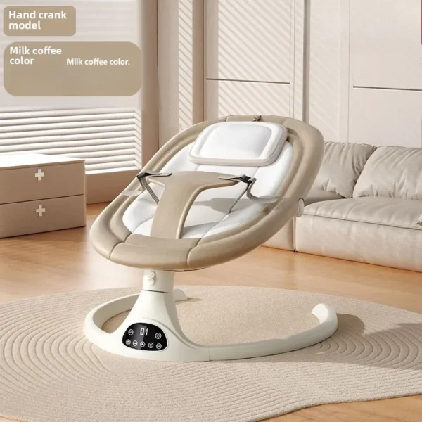 Electric Baby Rocker Swing Chair with Music & Motion - Image 16