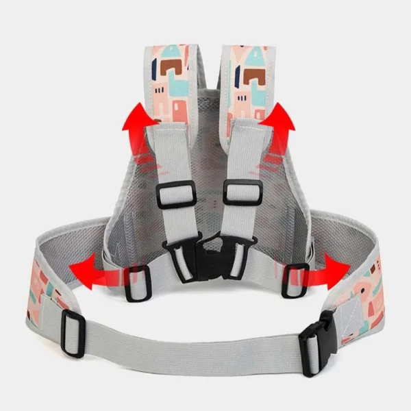 Adjustable Kids Motorcycle Safety Seat Harness – Lightweight - Image 3