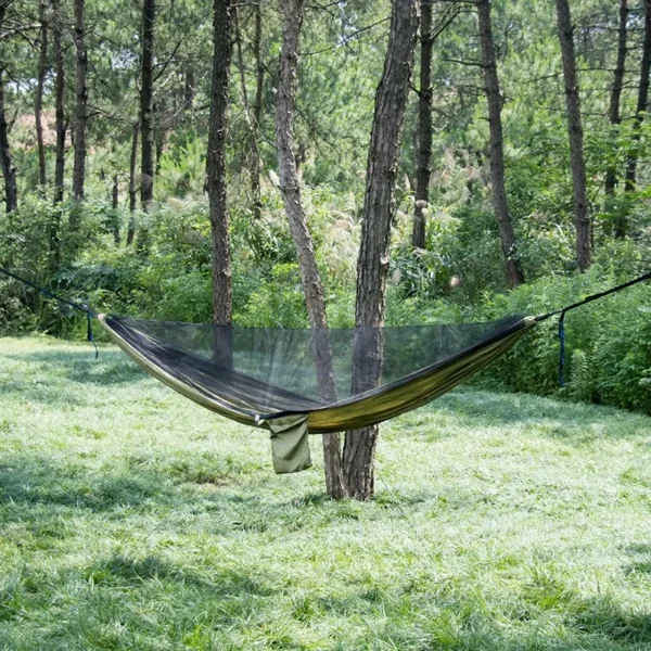 Portable Outdoor Camping Hammock with Mosquito Net – 2-Person - Image 4