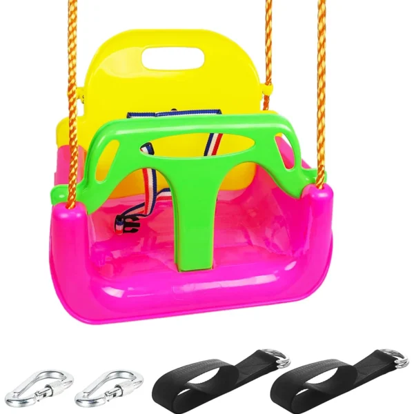3-in-1 Baby & Toddler Swing Seat with Safety Harness - Image 8