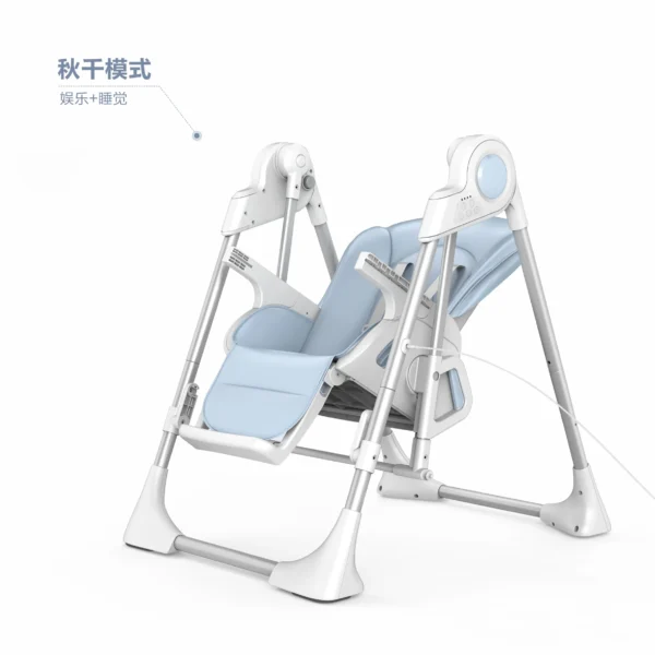 3-in-1 Foldable Baby Swing & High Chair – EN/ASTM - Image 4