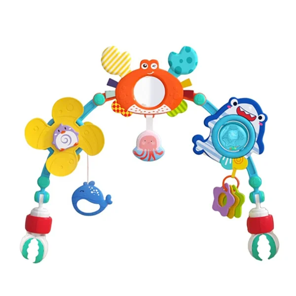 Adjustable Baby Stroller & Crib Musical Activity Mobile - Image 10