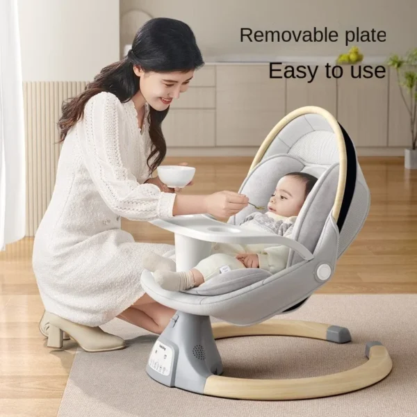 LAZYCHILD Electric Baby Rocking Chair & Cradle - Image 2