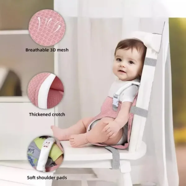 96GC Adjustable Baby High Chair Safety Harness Strap - Image 5