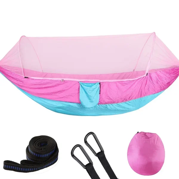 Camping Hammock with Mosquito Net & LED Light - Image 16