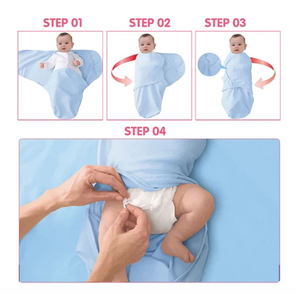 100% Cotton Baby Sleeping Bag – Swaddle & Sleepsack - Image 13