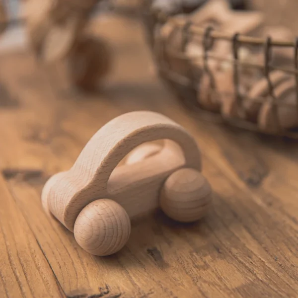 Wooden Baby Rattles Set – Montessori Musical Teether Toy - Image 7