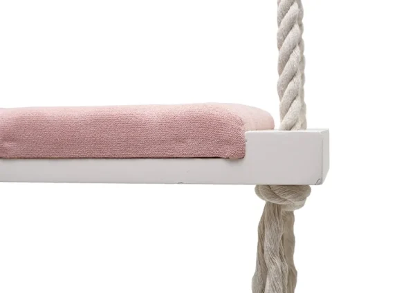 Child Swing Chair – Solid Wood Hanging Seat with Cushion - Image 16