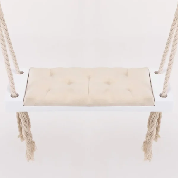 Child Swing Chair – Solid Wood Hanging Seat with Cushion - Image 19